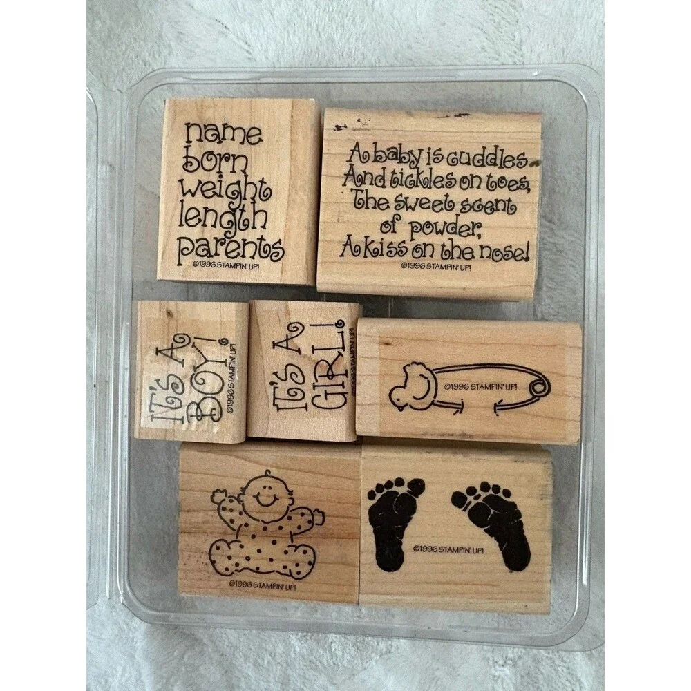 Stampin’ Up Cuddles & Tickles 7 Piece Set